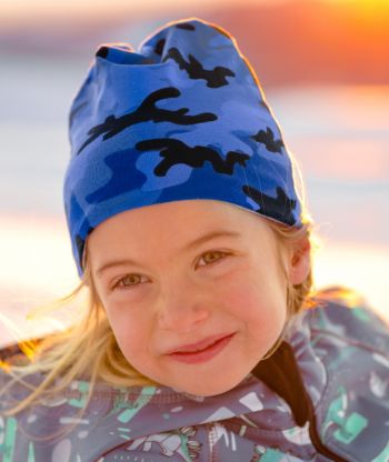 Baggy Hat Camouflage Blue
